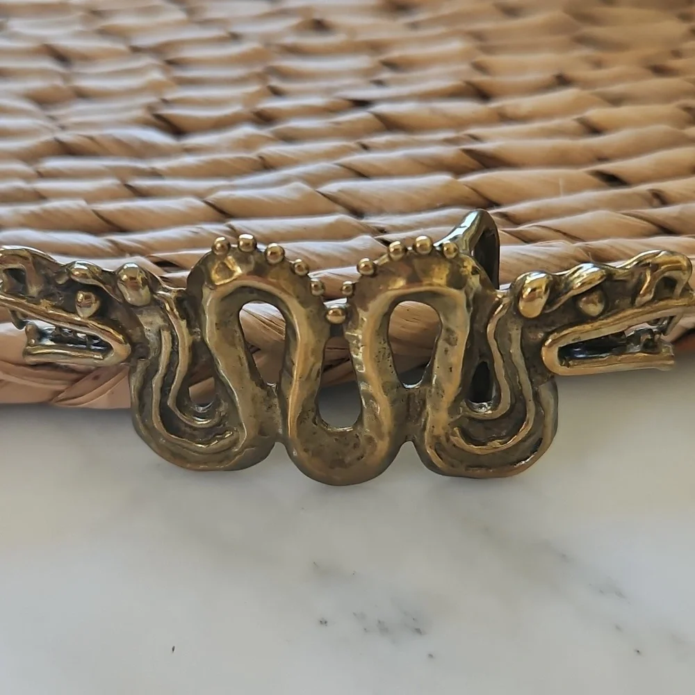 🐉HP🐉Vintage Ivar Hyden Dragon Belt Buckle 1977 - Picture 7 of 8